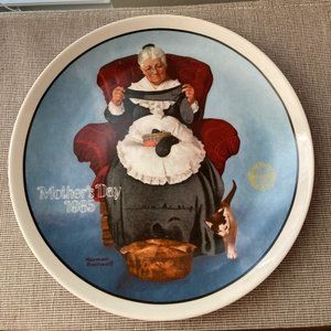 Norman Rockwell Small Plate